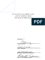 The Anglo-German Naval Agreement of 1935S A Study of The Nexus of British Naval Policy and Foreign Policy