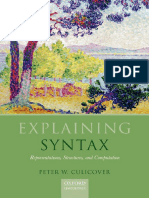 1243576524explaining Syntax Representations, Structures, and Computation 1st Edition