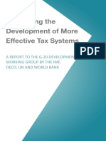 Supporting The Development of More Effective Tax Systems