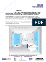 Bathroom Electrical Zones Explained