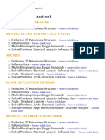 Structural Analysis I and II - Lecture Notes, Study Material and Important Questions, Answers