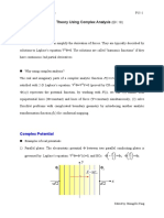 Lesson 15 Potential Theory Using Complex Analysis