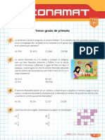 Tercer Grado de Primaria: Sedes: Lima - Huánuco - Puno