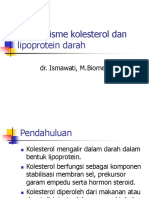 Metabolisme Kolesterol Dan Lipoprotein Darah DR, Isma