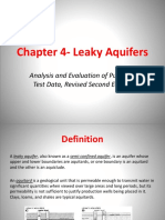 Chapter 4-Leaky Aquifers: Analysis and Evaluation of Pumping Test Data, Revised Second Edition