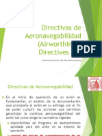 Admon Mtto DirectivasAeronavegabilidad