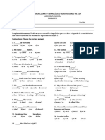 Diagnostic Test For English Level A2