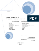 Ficha Ambiental Transporte Combustible