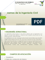 Ramas de La Ingenieria Civil