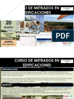 Informacion Curso de Metrados en Edificaciones Virtual