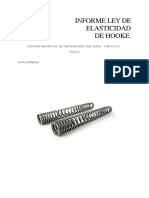 Informe Ley de Hooke PDF