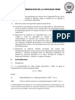 Anexo 15 - Determinación de La Capacidad Firme