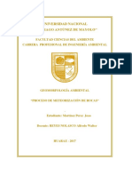 Informe #2 - Geomorfologia Ambiental