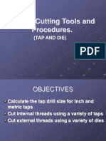 Thread-Cutting Tools and Procedures