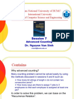 Session 10 - Advanced Counting