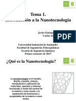 S1 - Tema 1. Introducción A La Nanotecnología