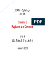 Registers and Counters: 吳俊興 國立高雄大學 資訊工程學系 January 2006