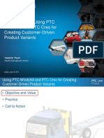 Deep Dive Into Using PTC Windchill and PTC Creo For Creating Customer-Driven Product Variants