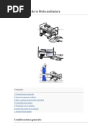 Uso Seguro de La Motosoldadora
