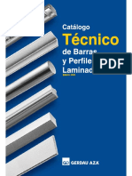 Catalogo de Barras y Perfiles Laminados