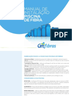 Manual de Instalacao Piscina de Fibra PDF