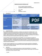 Modelo de Plan Tutorial de Aula