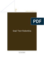 Soal Test Robotika 5ELB Mekatronika