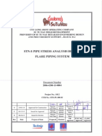 2006-4200-1J-0004 Rev 0 STN-S Pipe Stress Analysis Report Flare Piping System - Approved