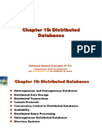 Chapter 19: Distributed Databases