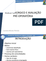 Risco Cirurgico e Avaliação Pre-Operatoria - Luciano - PPSX