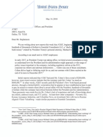 2018.05.14 Letter To ATT On Their Payments To Trump Attorney Michael Cohen