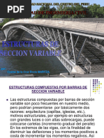 Estructuras de Seccion Variable