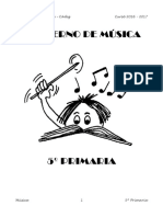 Cuaderno 5º Musica