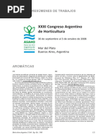 XXXI Congreso Argentino de Horticultura