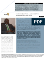 DMA Capital Africa Finance Series - Sovereign Wealth Funds Global Insight For African States