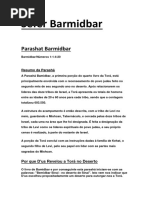 Comentarios Das Parashiot - Barmidbar