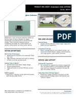 Embedded Wifi/Ism/Bt/Zigbee Antenna: 2.4 GHZ, 2.0X1.2Mm