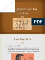 La Migración de Los Mexicas