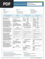 Strategy: One-Page Strategic Plan (OPSP) : People (Reputation Drivers) Employees Customers Shareholders