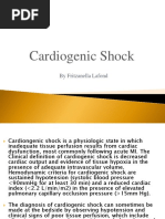 Cardiogenic Shock: by Fritzanella Lafond