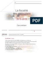 La Fiscalite Des Particuliers 2015 2016 Cas Pratique