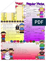 Past Simple Regular Verbs