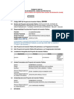 FORMATO SNIP Tacash en Formulacion