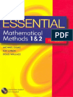 Evans M - Essential Mathematical Methods 1 y 2