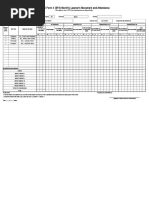 School Form 4 (SF4) Monthly Learner's Movement and Attendance