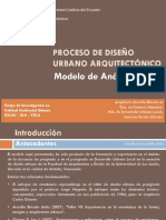 Modelo de Un Proceso de Diseño Urbano