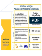 Workshop Inovação: A Base Da Sustentabilidade Na Geotecnia