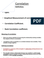 Correlation & Regression