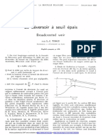 Lhb1950045 Le Déversoir À Seuil Épais