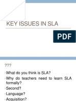 4 SLAWeek1 Issues